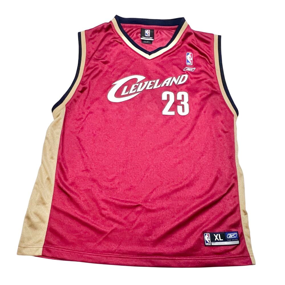 Cleveland Cavaliers LeBron Jame Jersey #23 Youth XL 18-20 Reebok NBA Basketball